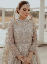 Silver Bridal Gown