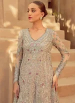 Mauve Color Saree​ For Wedding Guests