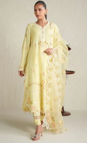 Light Yellow Salwar Kameez​ For Wedding Guestssss (4)