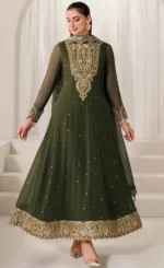 Modest Green Dress For Wedding Guests,, (4)